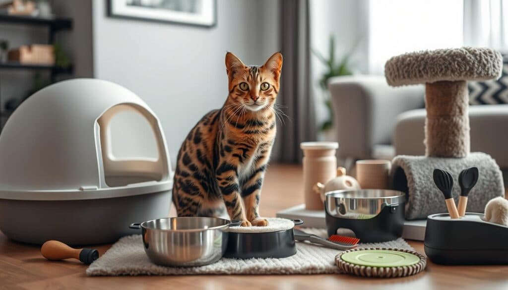 Bengal Katze Pflege Ausstattung