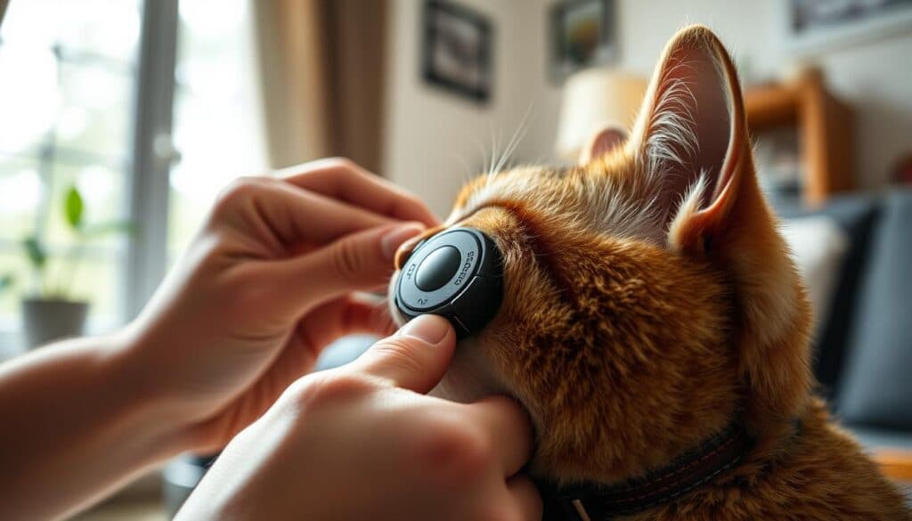 GPS Tracker für Katzen Installation