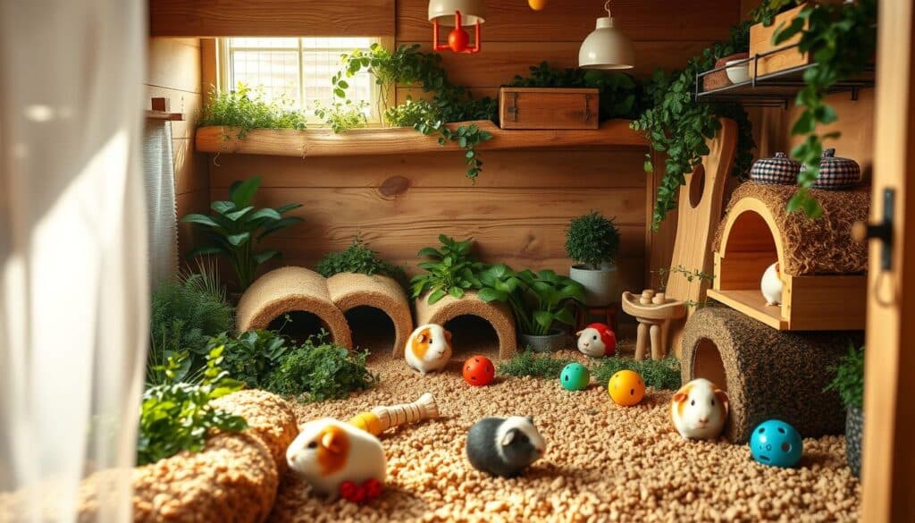 Meerschweinchen Gehege Gestaltung