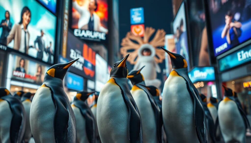 Pinguine in Kultur und Medien