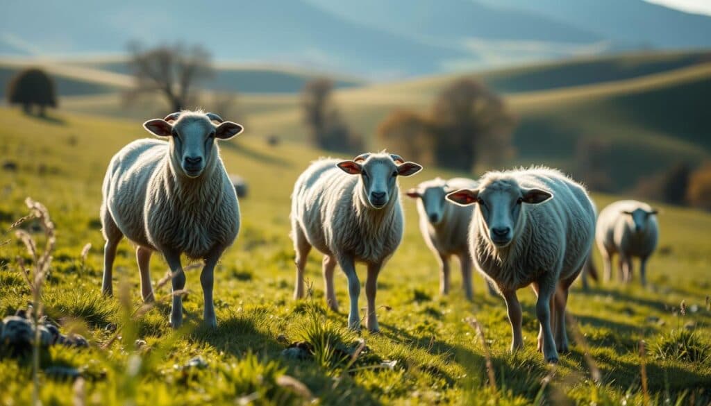 Soay Schafe in der Landwirtschaft Soay Schafe in der Landwirtschaft