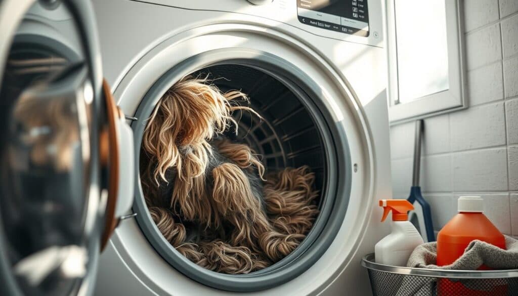 Waschmaschine Reinigung Hundehaare