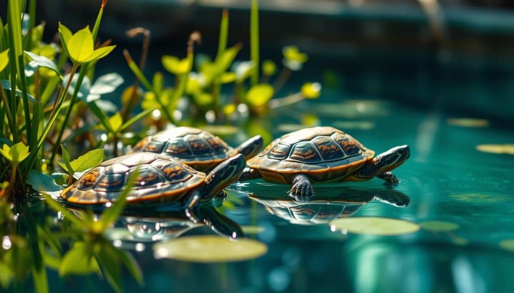 Wasserschildkröten Winterstarre Erwachen