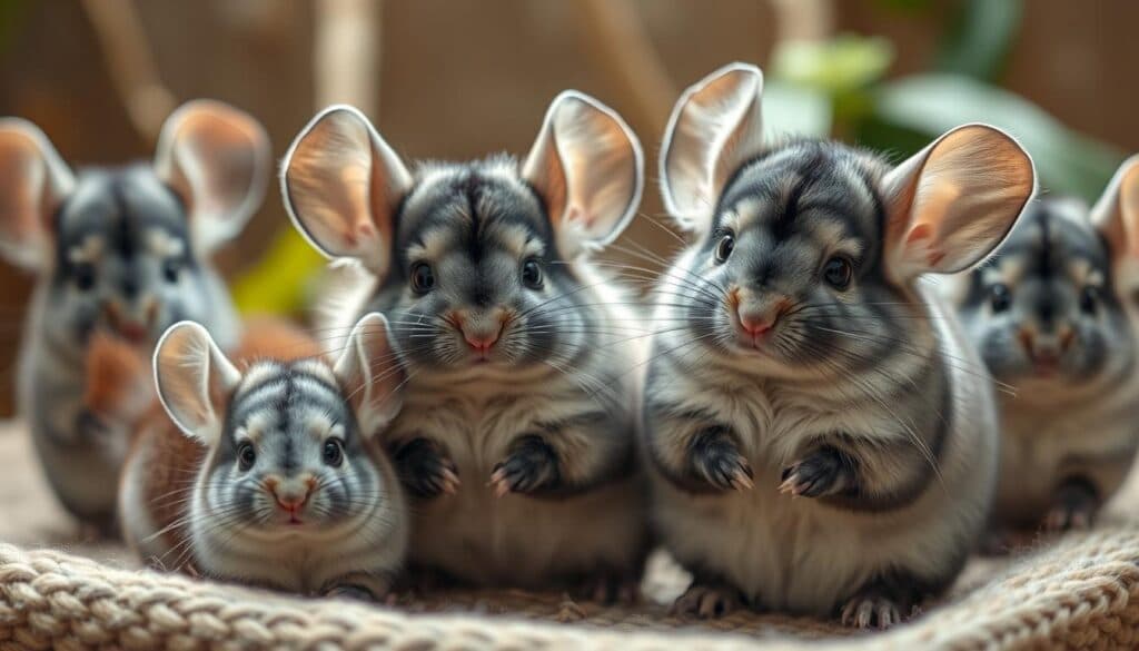 Chinchilla Größe Auswahl Chinchilla Größe Auswahl