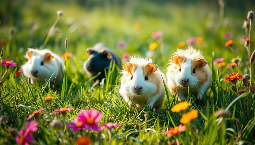 Meerschweinchen Bewegung