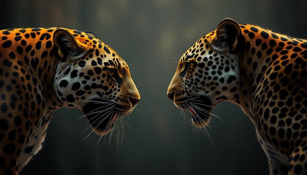 Jaguar vs Leopard
