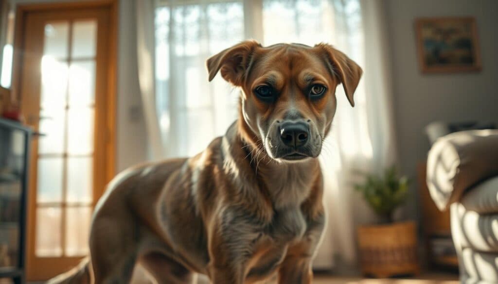 Hund humpelt nach Aufstehen