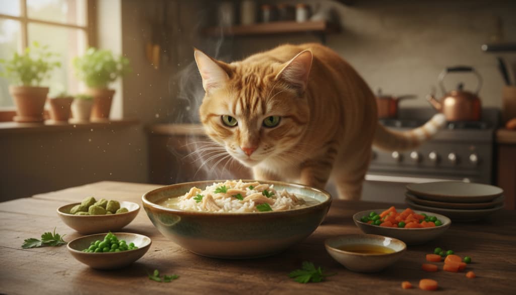 Hähnchen kochen Katze Schonkost