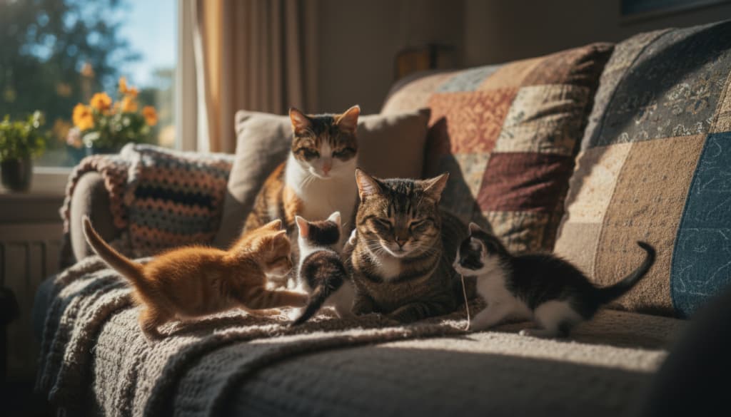 Einfluss Alter Lebensumstände Katzen