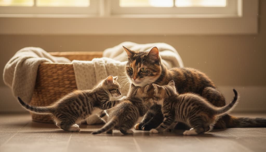 Erkennen Katzen ihre Mutter wieder