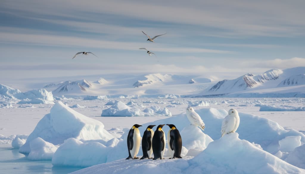 Vogelwelt im ewigen Eis Vogelwelt im ewigen Eis