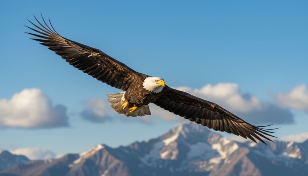 Weißkopfseeadler Größenvergleich