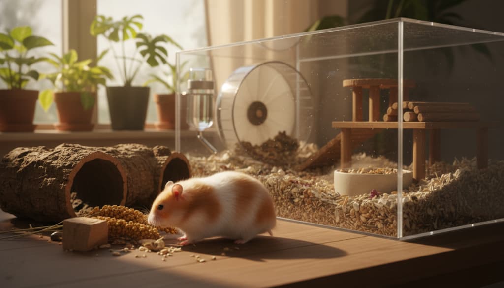 Praktische Tipps zur Hamsterhaltung