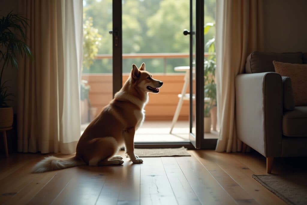 hund alleine lassen-Titel