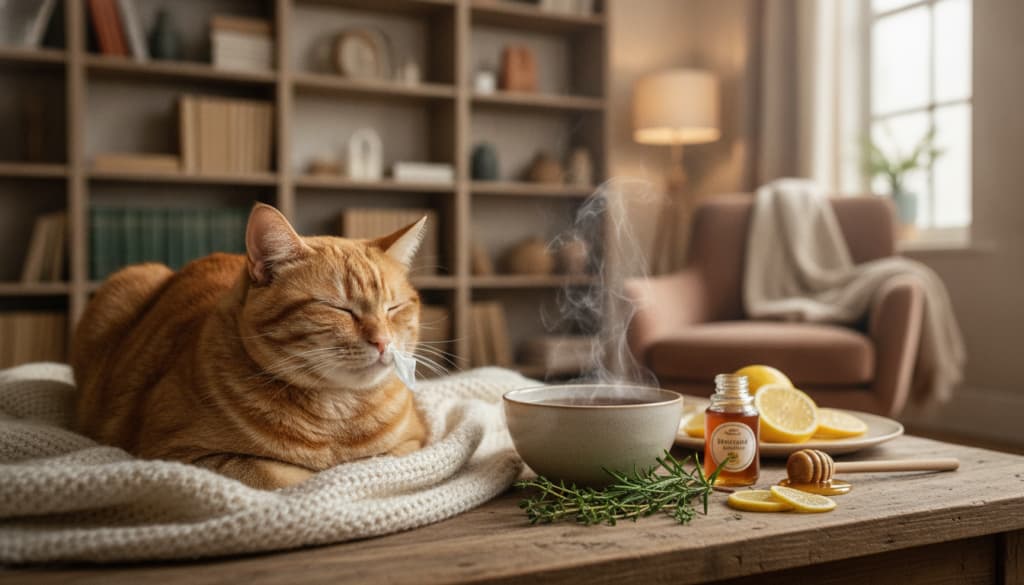 Katze erkältet Hausmittel