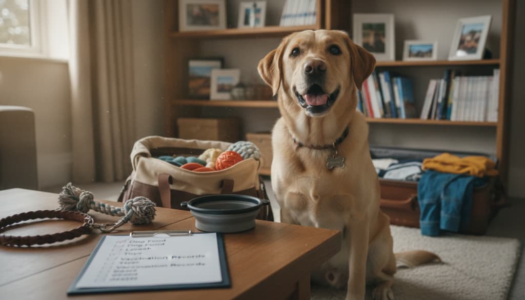 Praktische Vorbereitung für den Urlaub mit Hund