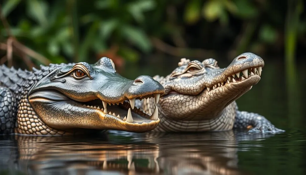 Alligator Krokodil Unterschied
