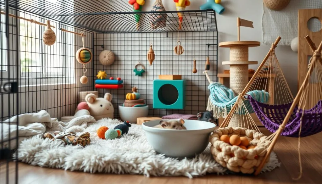 Chinchilla Zubehör und Spielzeug