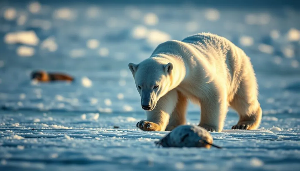 Eisbär Jagdverhalten in der Arktis