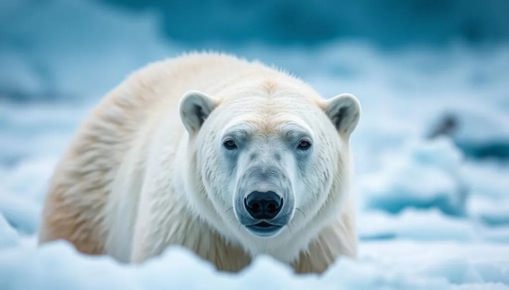 Eisbär in der Arktis