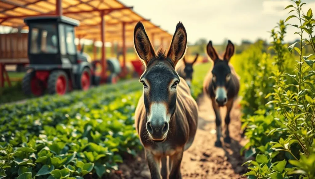 Esel in der modernen Landwirtschaft Esel in der modernen Landwirtschaft
