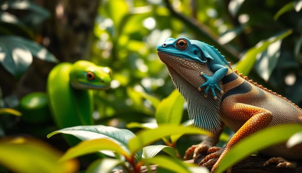 Exotische Reptilien für erfahrene Halter