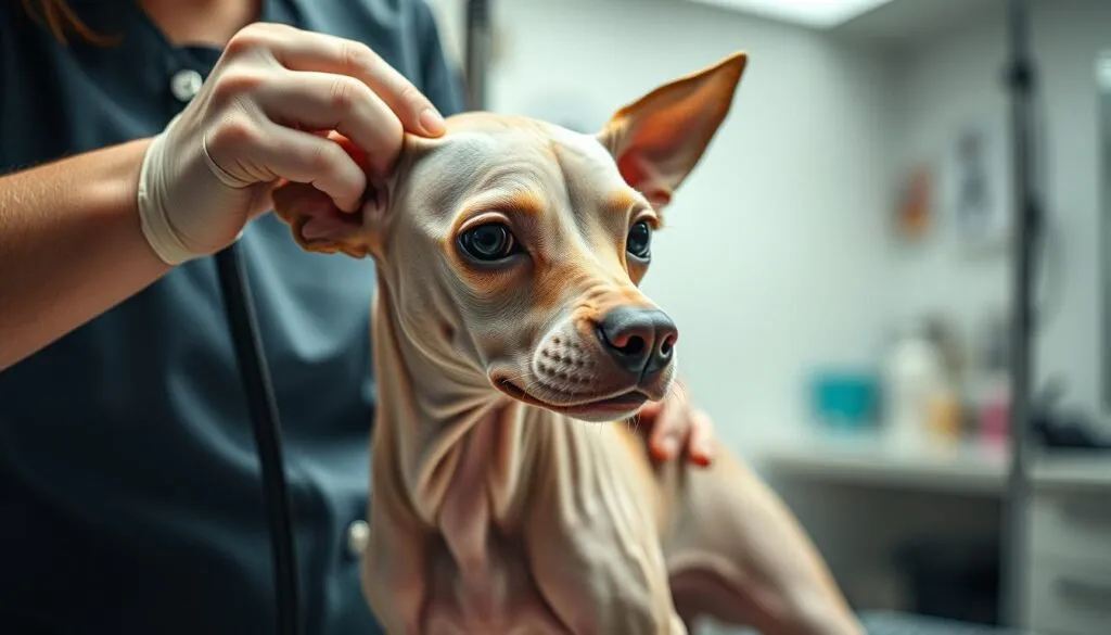 Fellpflege bei haarfreien Hunderassen