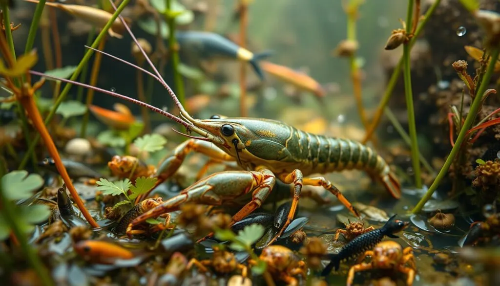 Flusskrebse im Ökosystem