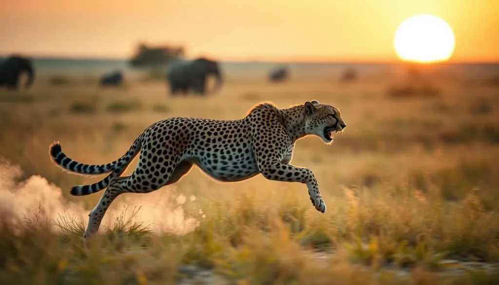 Gepard in Bewegung Gepard in Bewegung