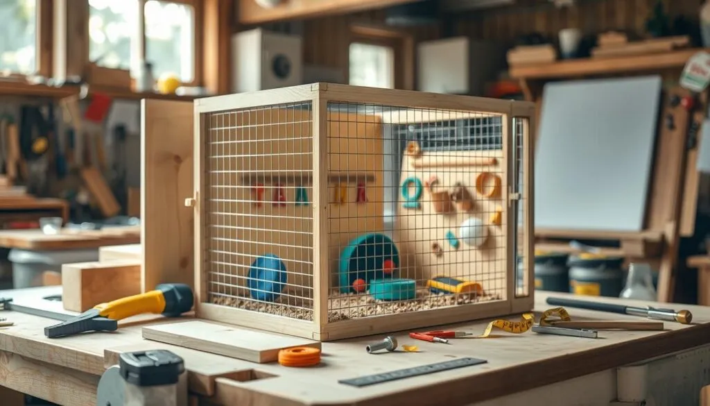 Hamsterkäfig selber bauen Anleitung