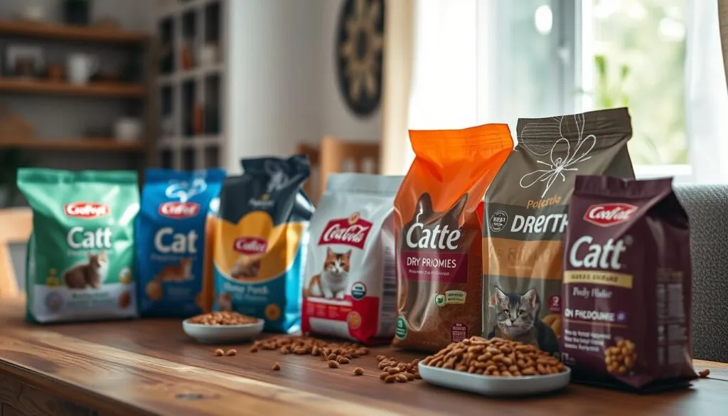 Katzen Trockenfutter Auswahl