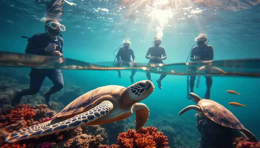 Meeresschildkröten Forschung