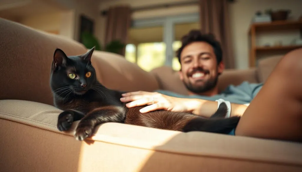 Mensch-Katze Beziehung