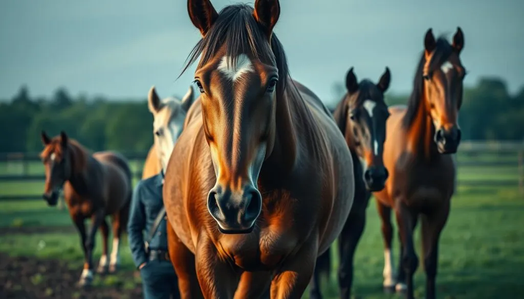 Riesenpferd Größenvergleich