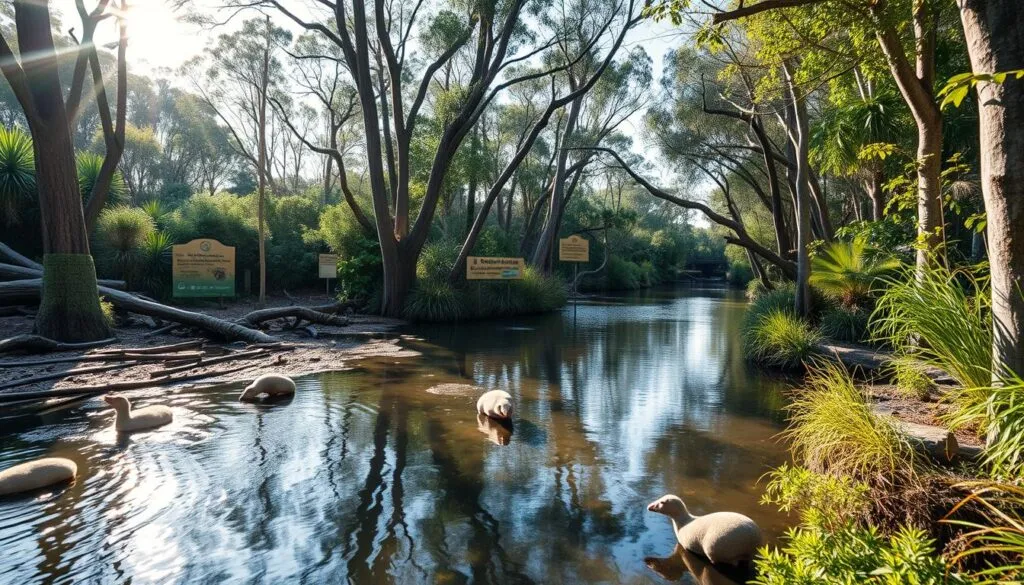 Schnabeltier-Schutzgebiete Schnabeltier-Schutzgebiete