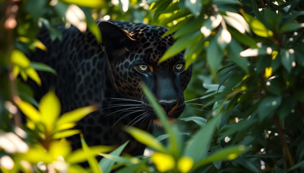 Schwarzer Leopard Jagdtechnik