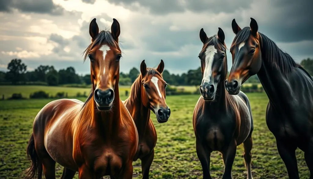 Vollblut Pferde im internationalen Vergleich