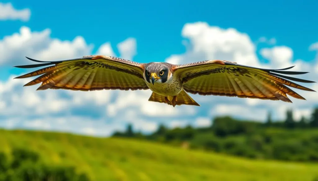 Wanderfalke Naturschutz