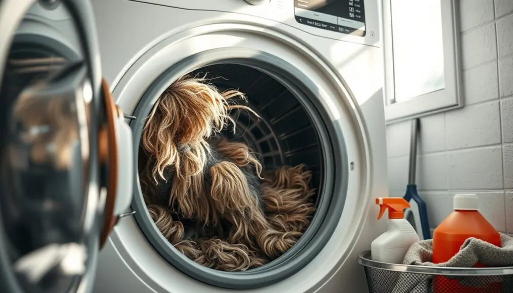 Waschmaschine Reinigung Hundehaare