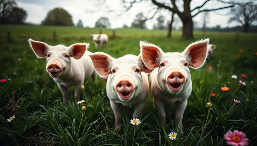 Wollschweine Haltung