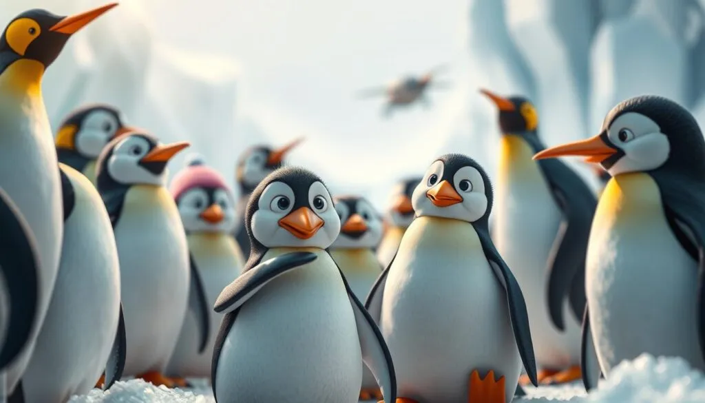 Berühmte Pinguine in Medien Berühmte Pinguine in Medien