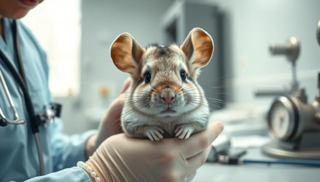 Chinchilla Gesundheitskontrolle