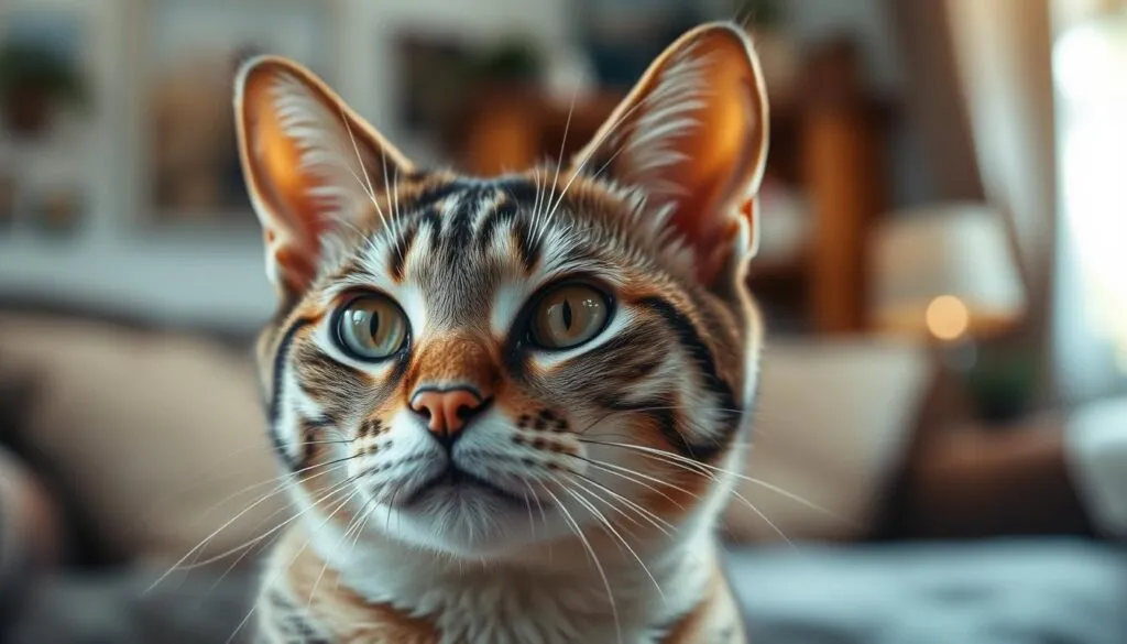 Katze warme Ohren