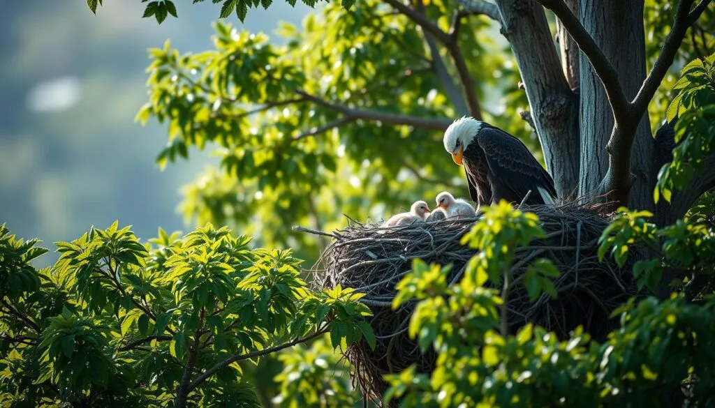 Weißkopfseeadler Brutverhalten