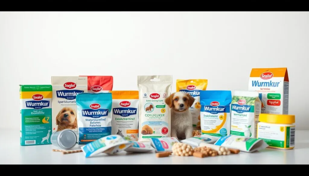 Wurmkur Produkte für Hunde