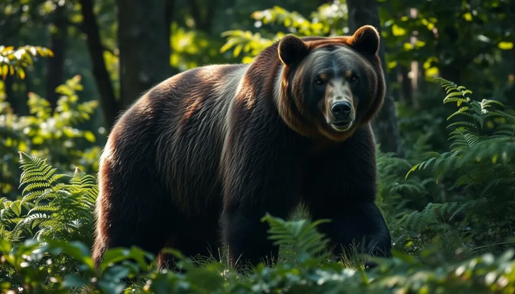 Braunbär in freier Wildbahn Braunbär in freier Wildbahn