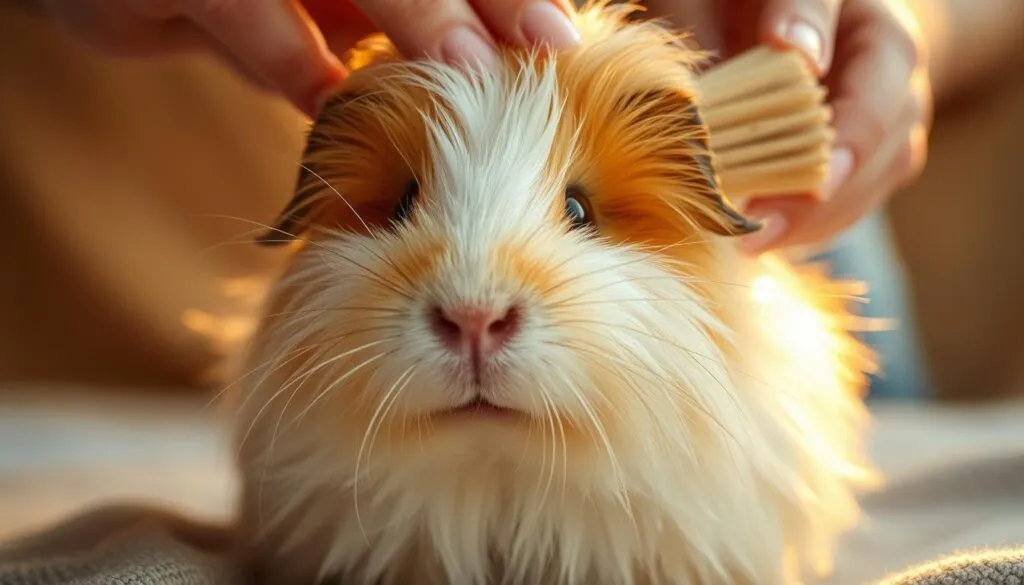 Fellpflege bei Meerschweinchen Fellpflege bei Meerschweinchen