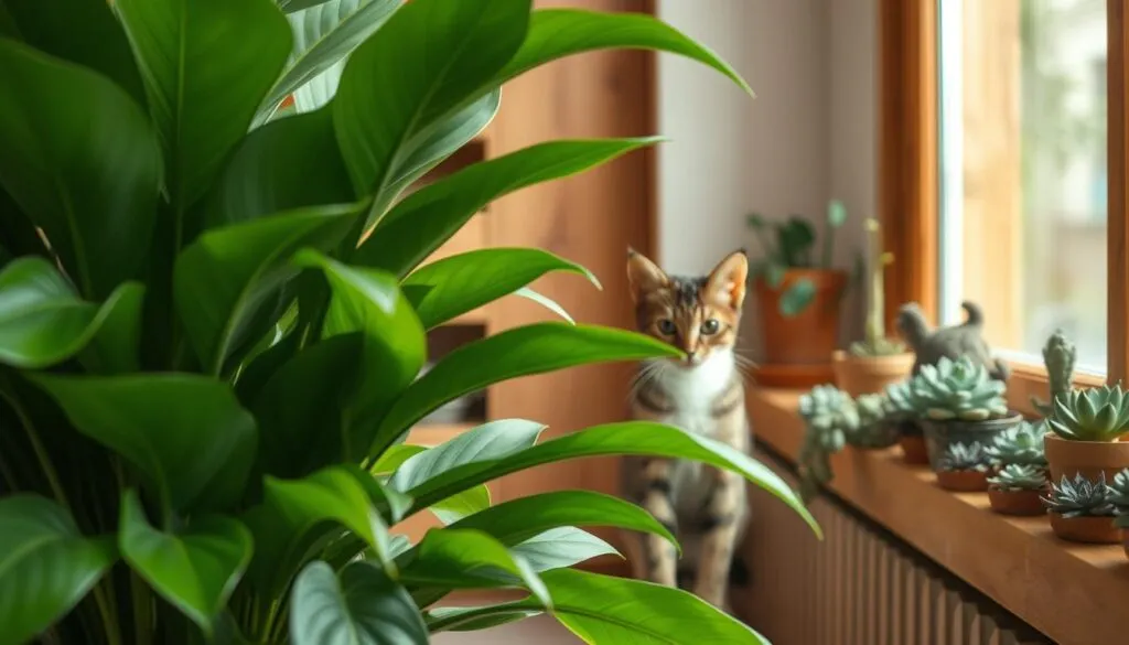 Katzen und Pflanzen Sicherheit