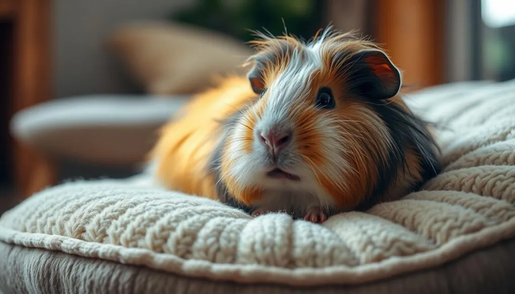 Langhaar Meerschweinchen
