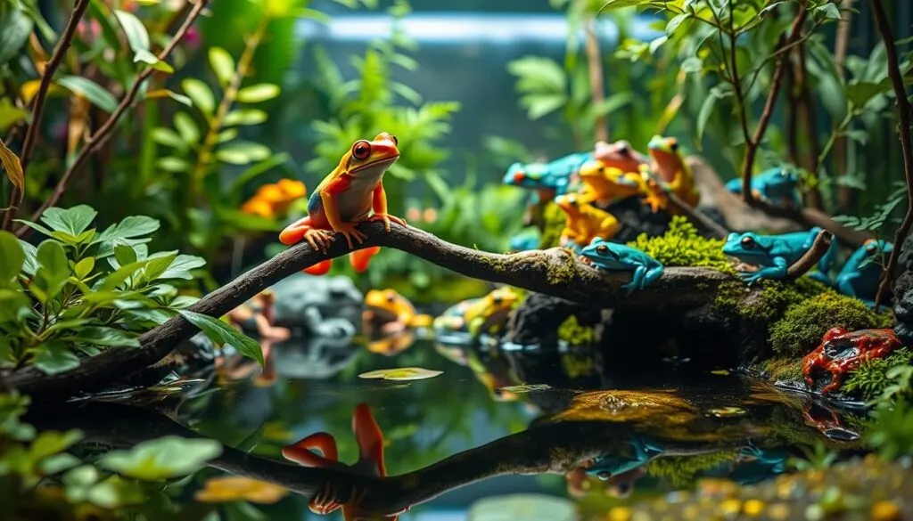 Frösche Terrarium Anfänger